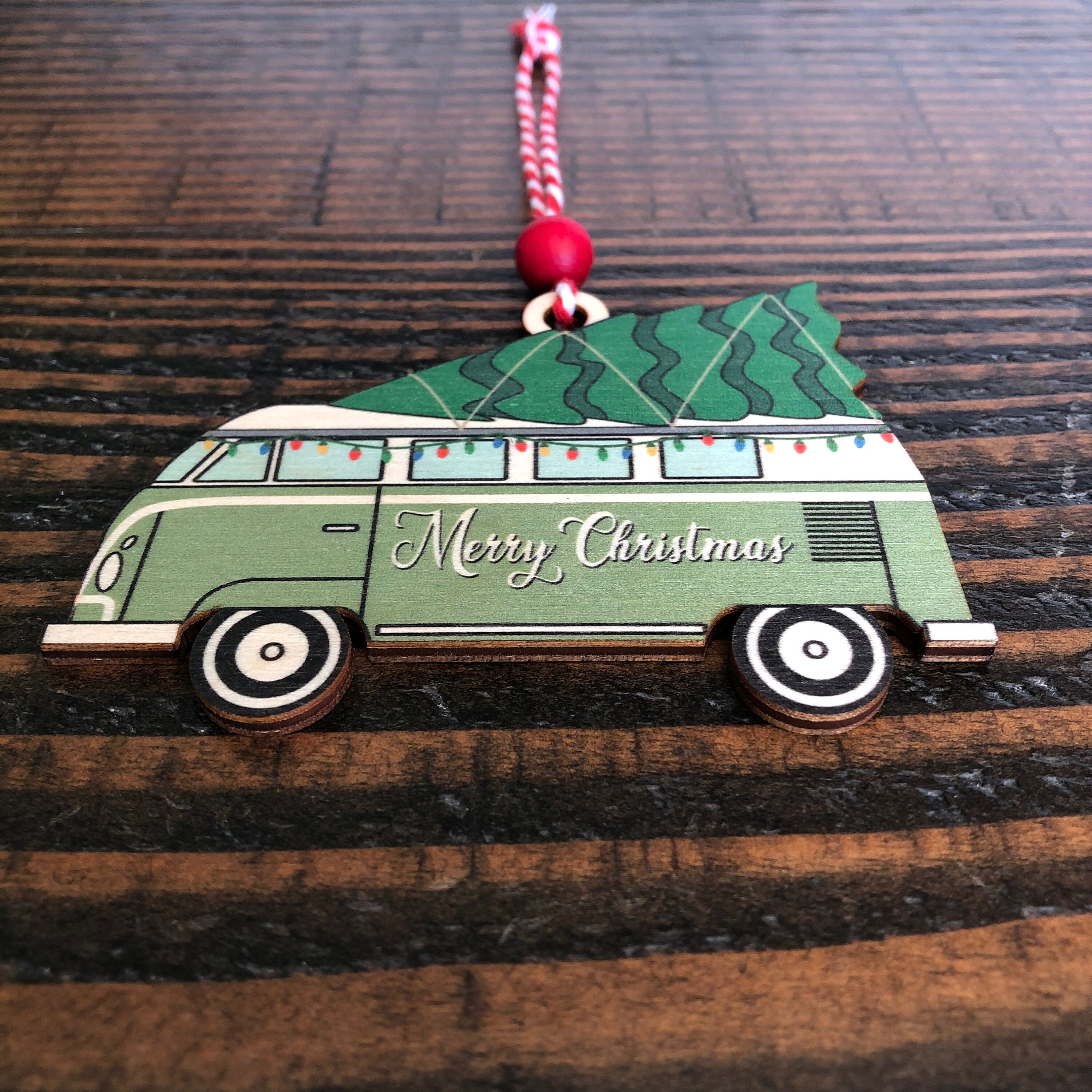 Van Christmas Ornament 