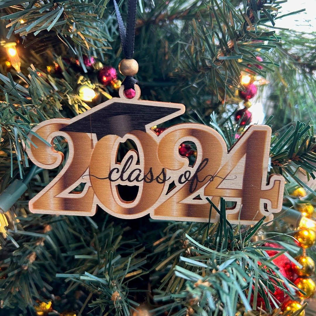 Class of 2024 Christmas Ornament 2024 Graduation Ornament Etsy