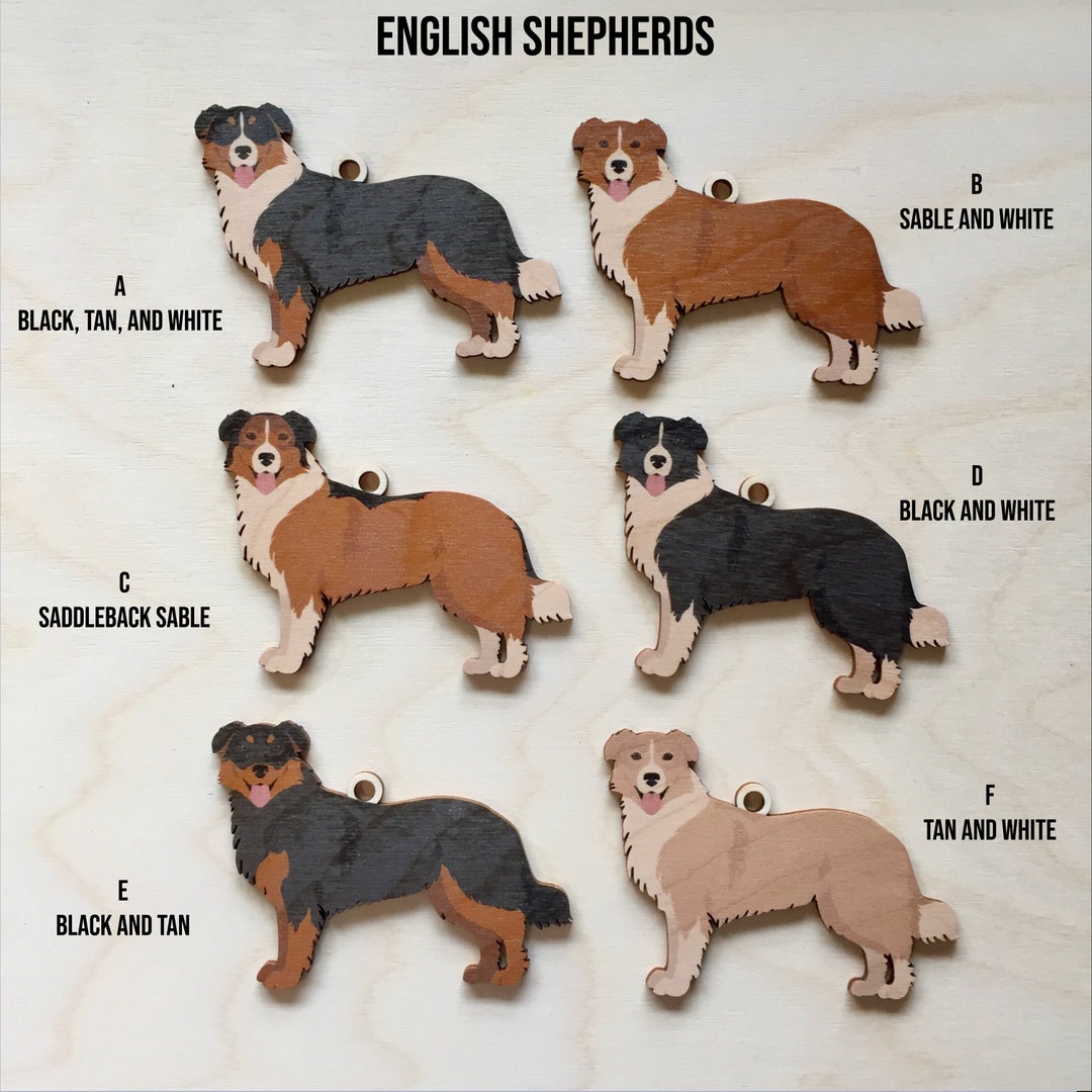 English Shepherd Dog Ornament UK