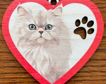 Persian Cat Ornament - Christmas Ornament