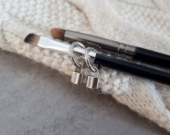 Kolczyki koła z blokadą Silver Lock, hipoalergiczne, biżuteria ręcznie robiona