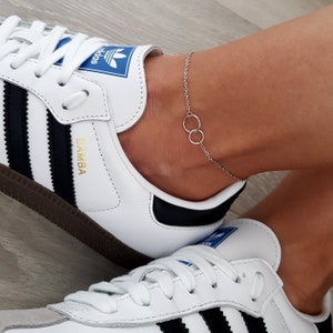 Dainty Anklet, Waterproof Anklet, Ankle Bracelet, Silver Anklet, Plus Size Anklet, Anklet For Women