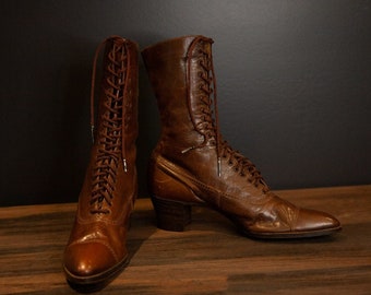 Antique Victorian or Edwardian boots