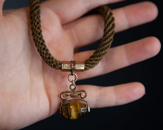 Antique Victorian Mourning Bracelet - image 4