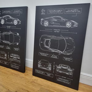 Donald Trump - The Beast Limousine Canvas in Black | Republican Gift for Him | Automotive Trump Wall Art | MAGA Cadillac Car Enthusiast Gift image 4