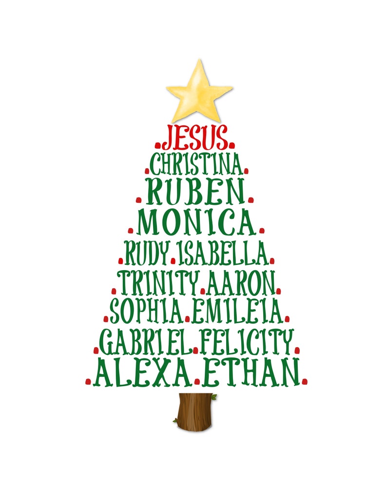 personalized-christmas-tree-family-name-print-custom-family-etsy