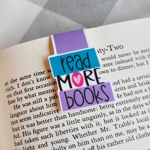 Magnetic Bookmark Set: Funny Book Lover Gifts - Etsy