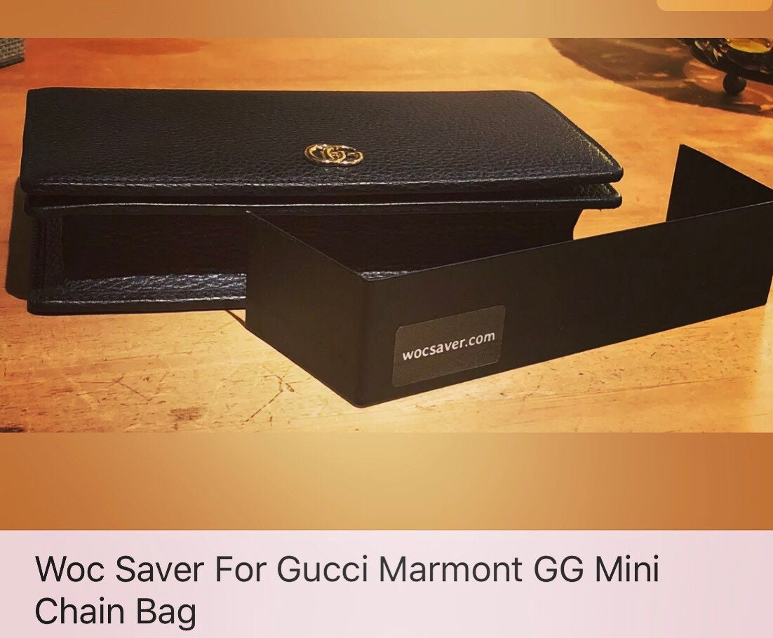 Base & Side Saver for Gucci Marmont GG Mini Chain Bag INSERT 