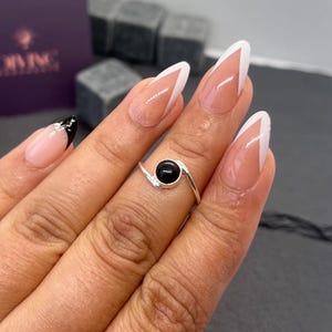 Black Onyx 925 Sterling Silver Ring
