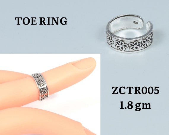 Sterling Silver Classic Toe Ring | 925 Silver