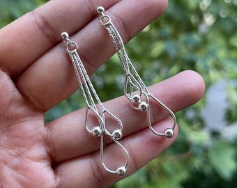 SILVER925 SLIDE BALL HOOK EARRINGS/シルバー Tiffany & Co. Hardware Ball Hook Earrings Ag925 Silver