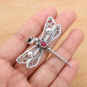 Ciondolo Anniversario In Argento 925 Con Rubellite Naturale A Cuore, Certificato AGI, Unico