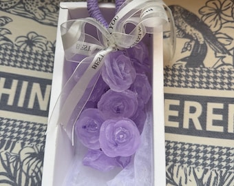 Hand Made Rose Soap with Gift Box