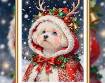 Painting Fairy Cross Stitch Christmas Won Stamped Cross Stitch Kit - Perfect Gift for Craft Lovers -What you see is what you get