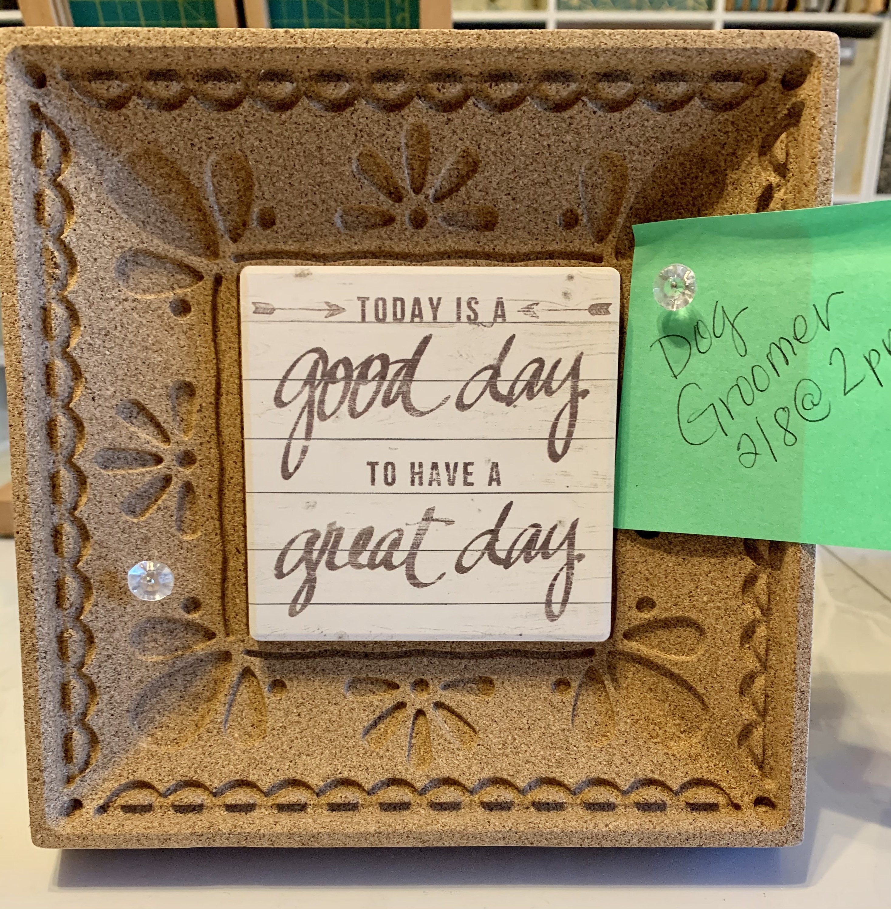 Corkboard frame two styles Etsy