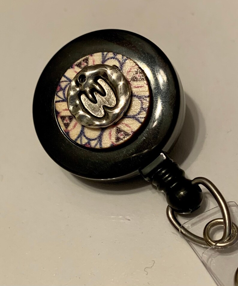 Z; Multiple Letters AlphabetInitial Badge Reels; W