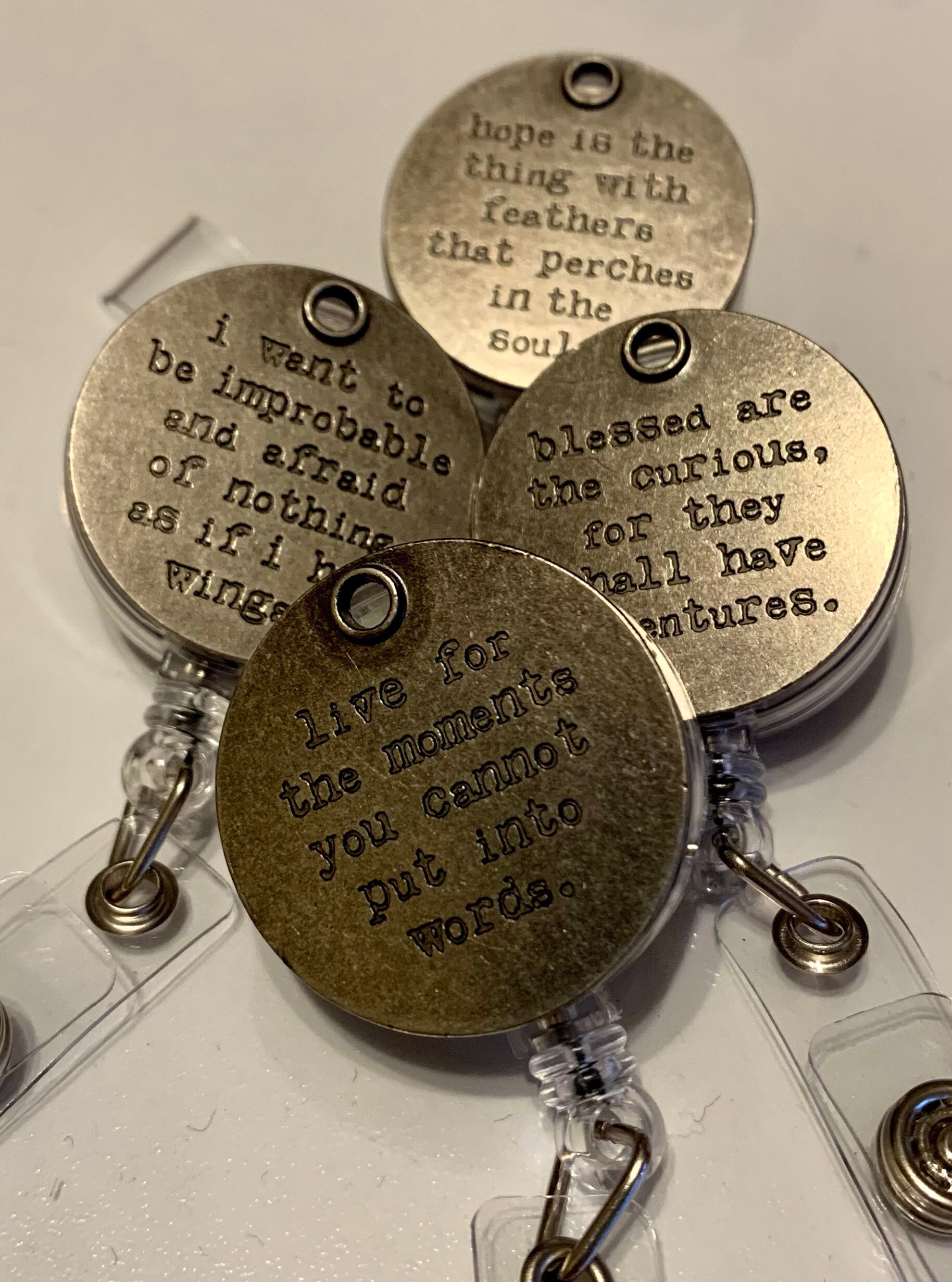 Quote Badge Reels Multiple Quotes Etsy