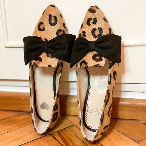 animal print flats