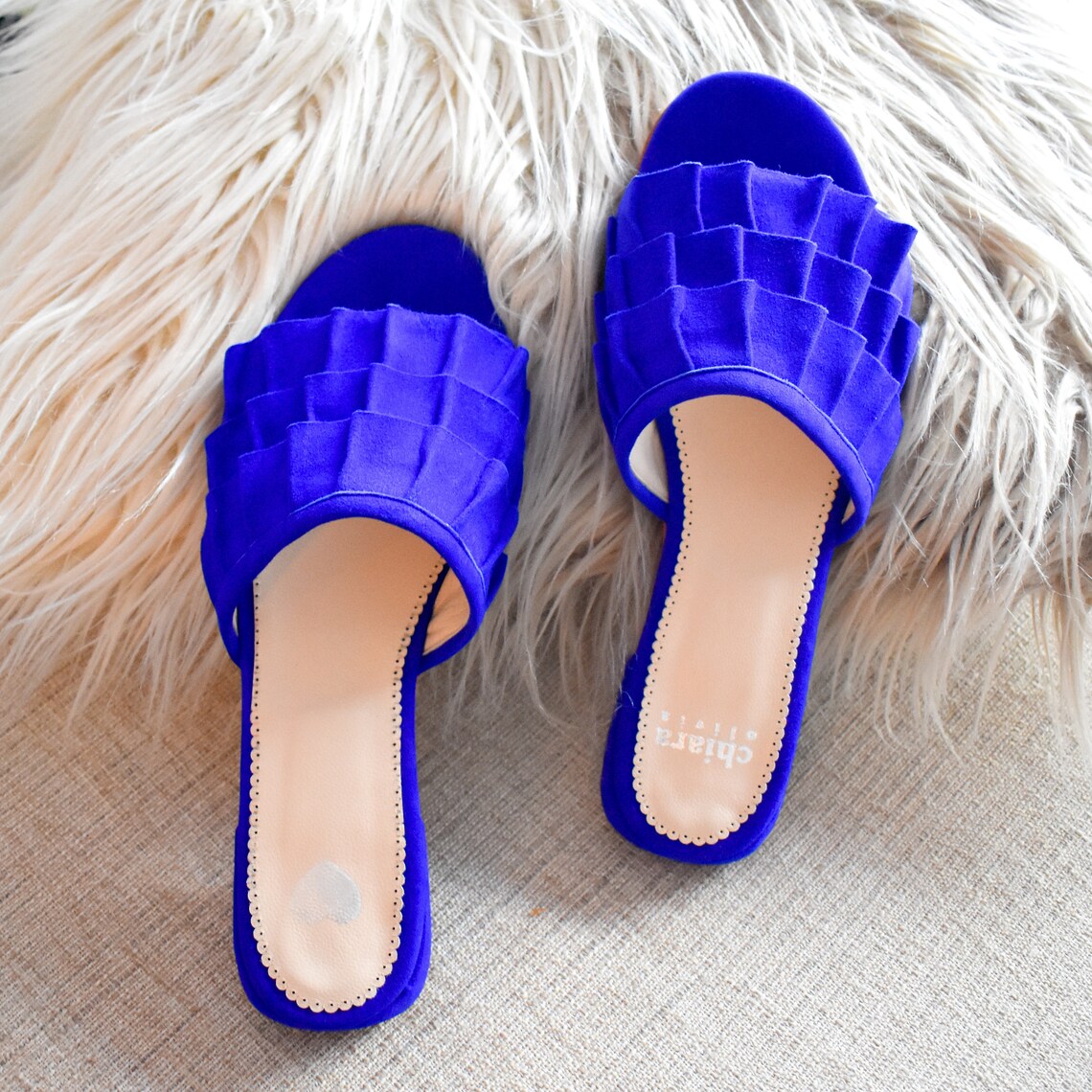 flat sandals bow