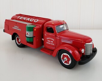 Texaco I.H.C. KB8 Tanker, Die Cast Metal Replica, Vintage