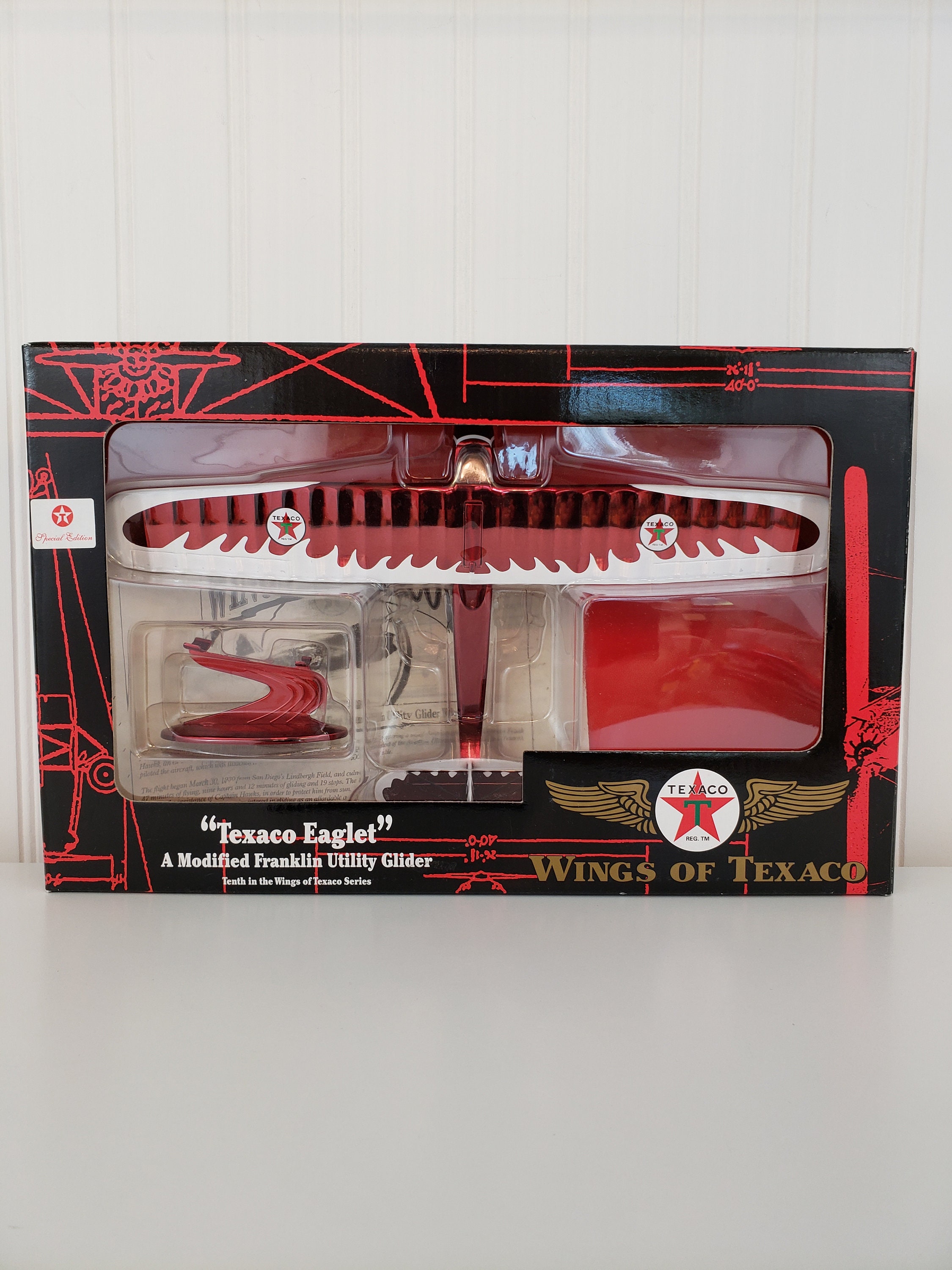 Aereo Ertl Wings Of Texaco 1:48 – Faggio Modello 18 (1945) Pressofuso, Edizione Regolare 2014