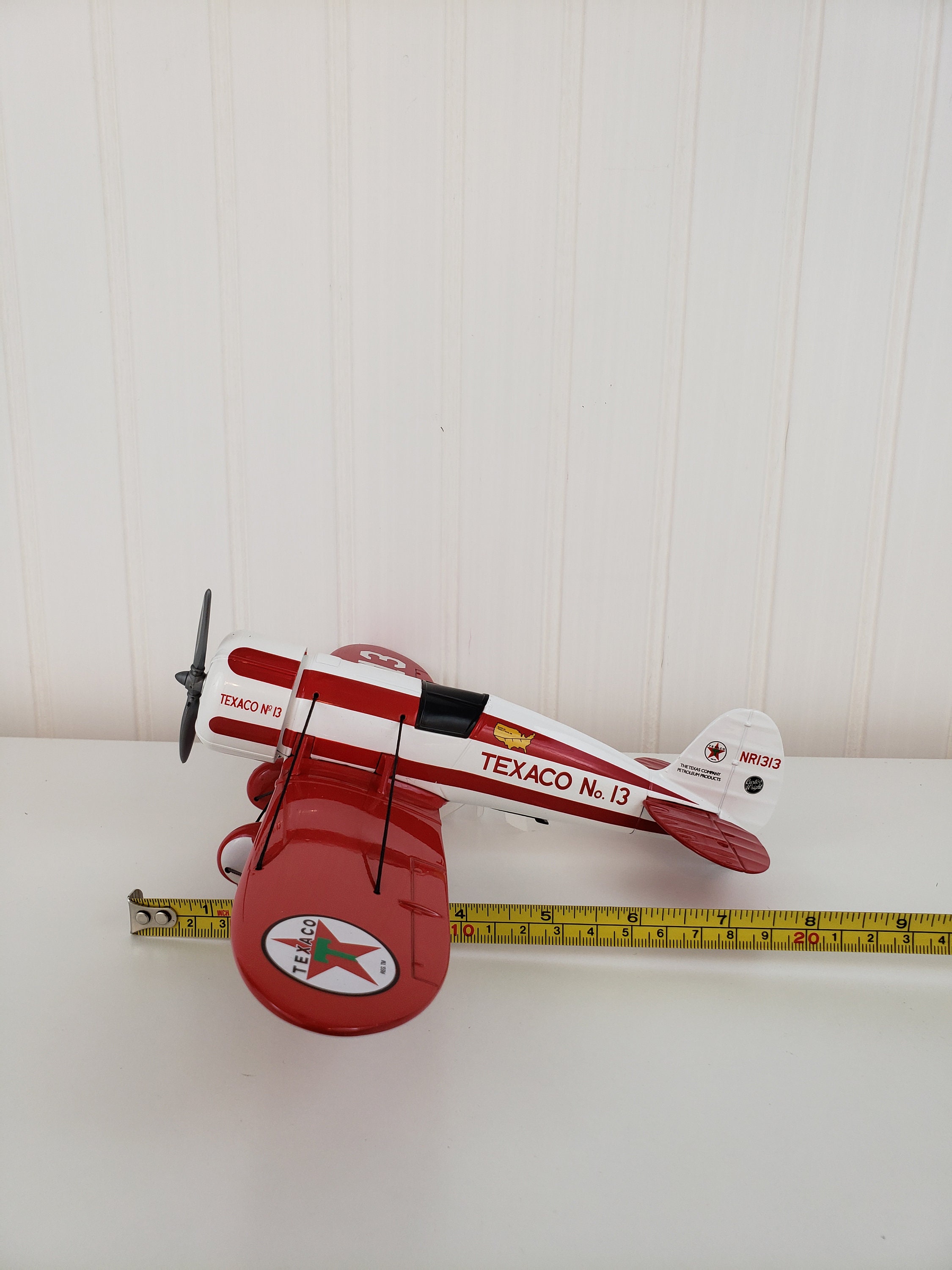 Wings of Texaco 1930 Travel Air Model R Mystery Ship, Die Cast