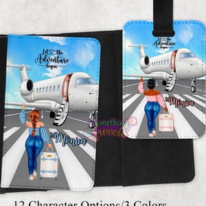 Passport Cover, Personalized Luggage Tag