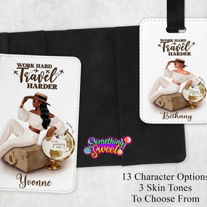 Passport Cover, Personalized Luggage Tag
