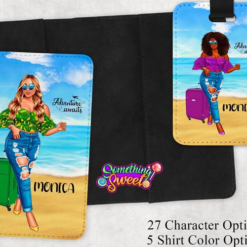 Passport Cover Personalized Luggage Tag Etsy