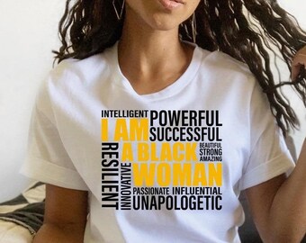 I Am A Black Woman Tee