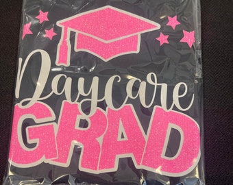 Daycare Grad Tee, READY TO SHIP, Size 5T