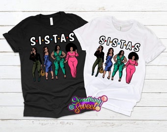 Sisters Tee,  Curvy Sisters, Girlfriends Shirt