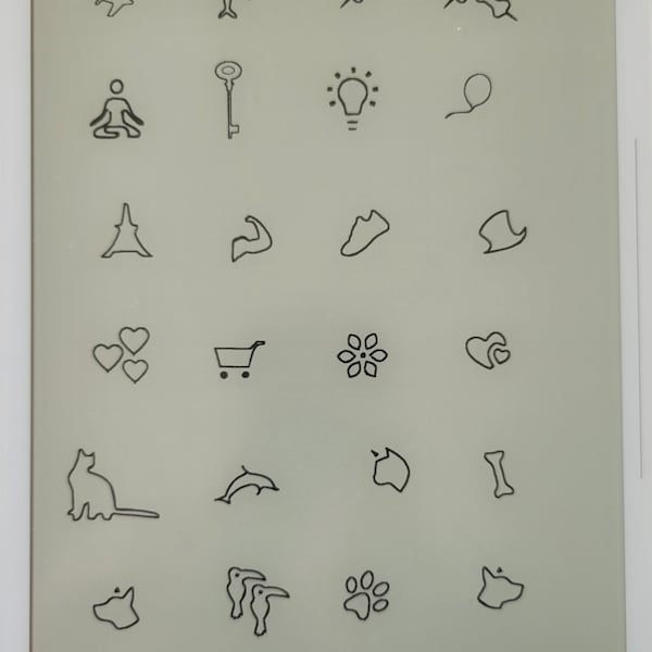 Supernote Stickers - Etsy