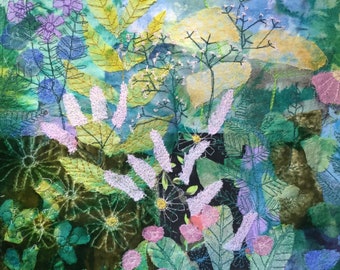 Mixed Media Textile Art