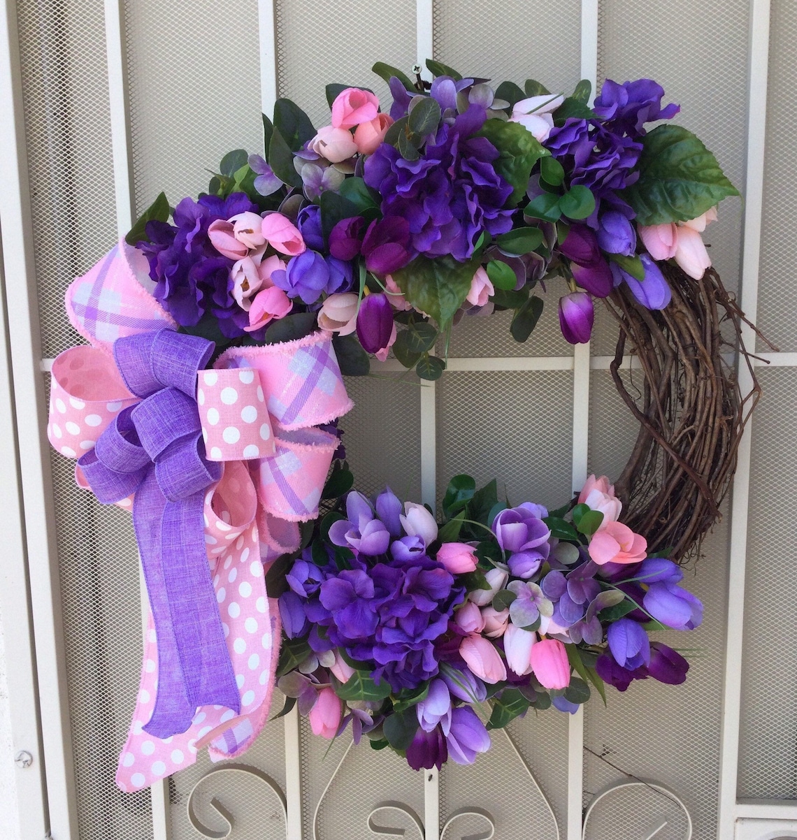 Garden Wreath | Etsy