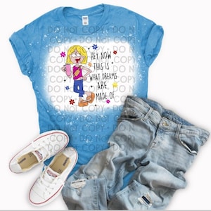 Channel Lizzie McGuire gebleichtes Shirt