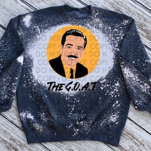 Sweat-shirt blanchi inspiré de Walt