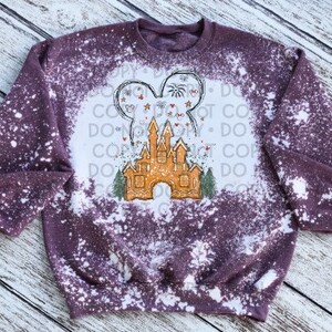 Sweat-shirt délavé inspiré de Noël