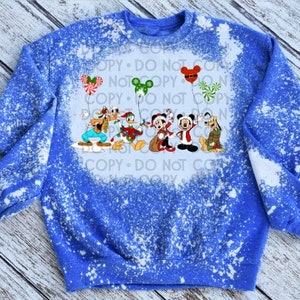 Sweat-shirt délavé inspiré de Noël