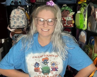 Stitch Halloween bleached shirt