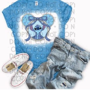 Experiment 626 Stitch bleached shirt