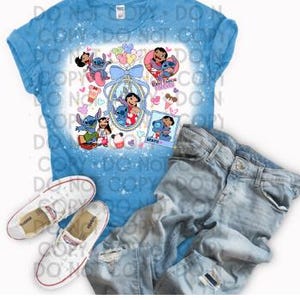 Experiment 626 Stitch bleached shirt