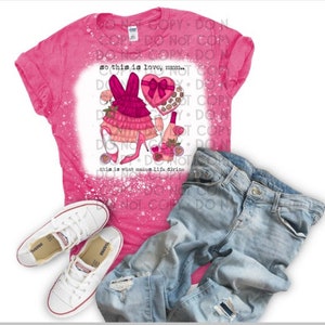 Donc c’est un sweat-shirt blanchi inspiré de l’amour