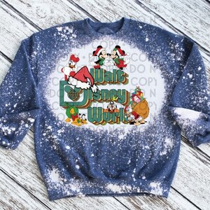 Sweat-shirt délavé inspiré de Noël