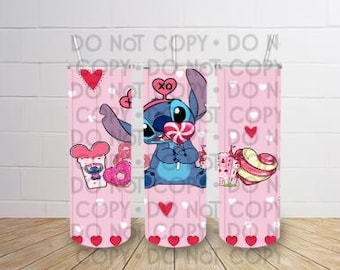 Lilo and Stitch 20 oz straight tumbler