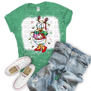 Kerstshirt van Daisy Duck