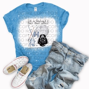 Star Wars Halloween bleached shirt
