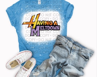 Camiseta y sudadera desteñidas de Hannah Montana