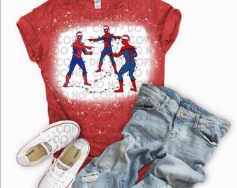 Camiseta navideña de Spiderman