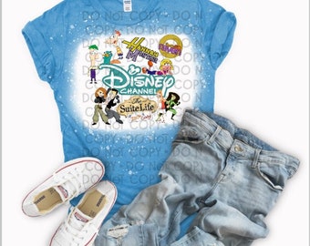 Disney channel bleached shirt